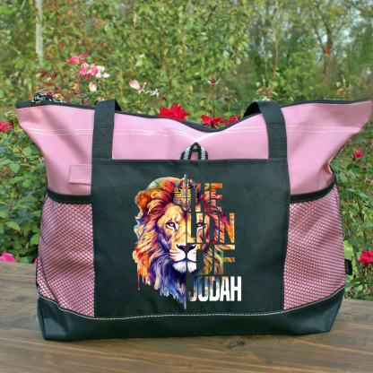The Lion Of Judah Christian Tote Bag