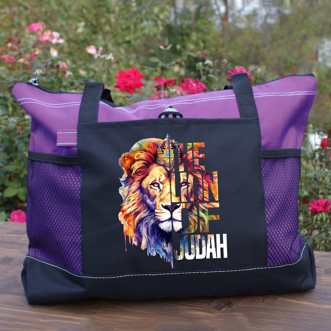 Judah And The Lion Tote Bag