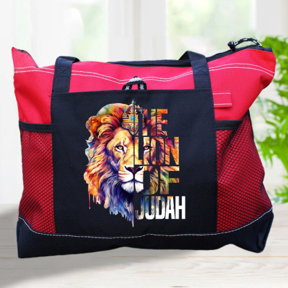 The Lion Of Judah Christian Tote Bag