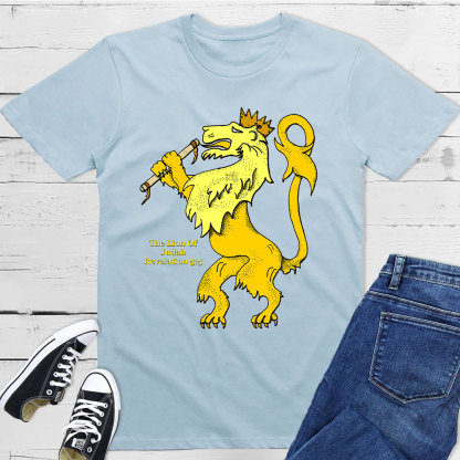 The Lion Of Judah Rerelation 5:5 Christian T-Shirt