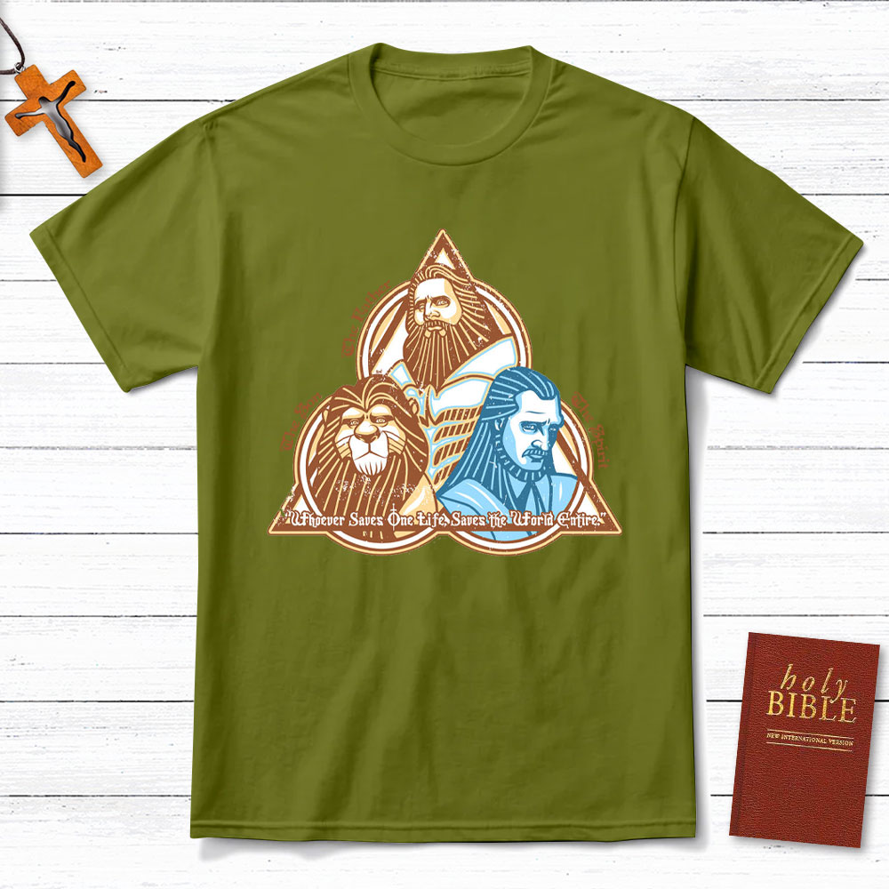 The Lion The Spirit Christian T-Shirt