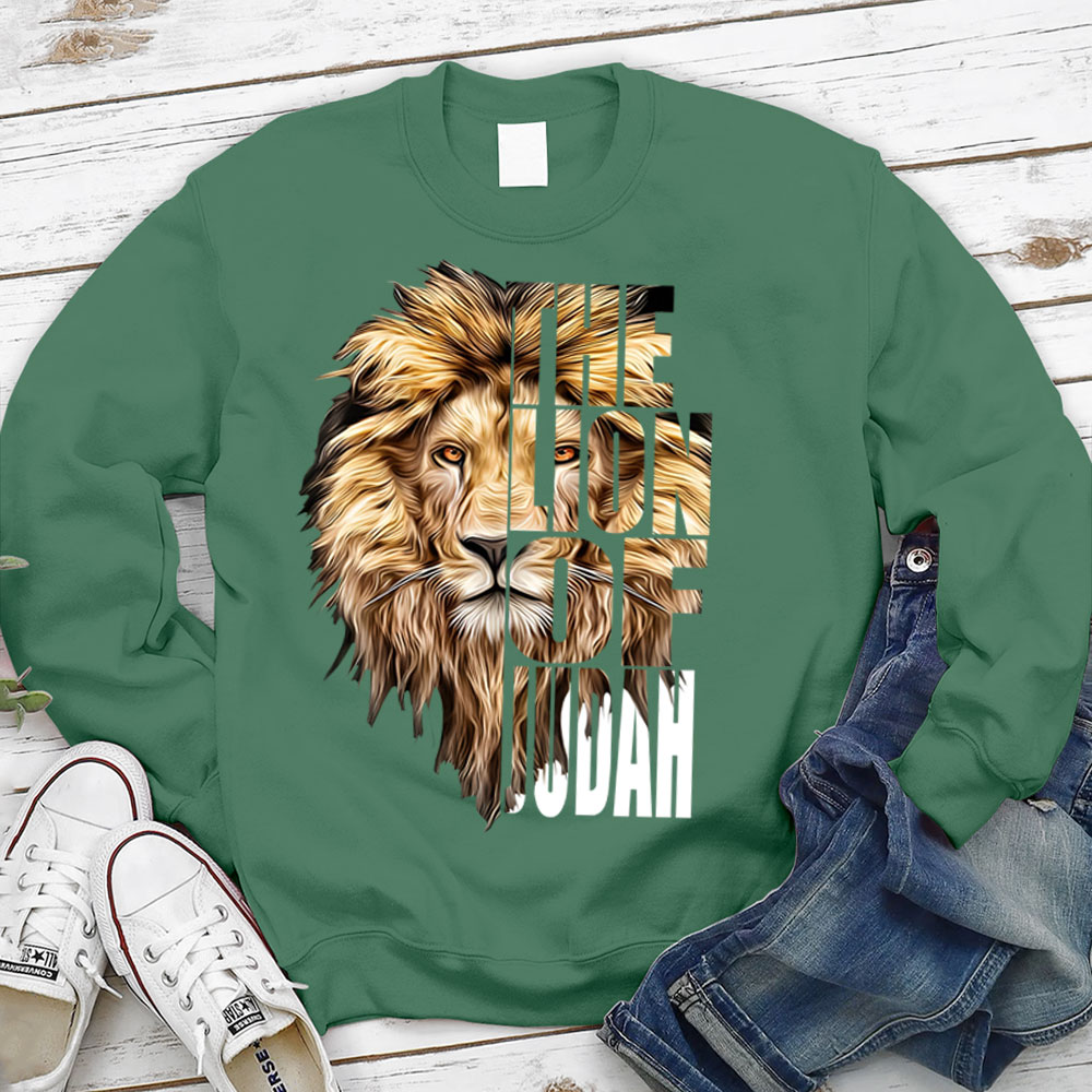 The Lion of Judah Christian Sweatshirt 