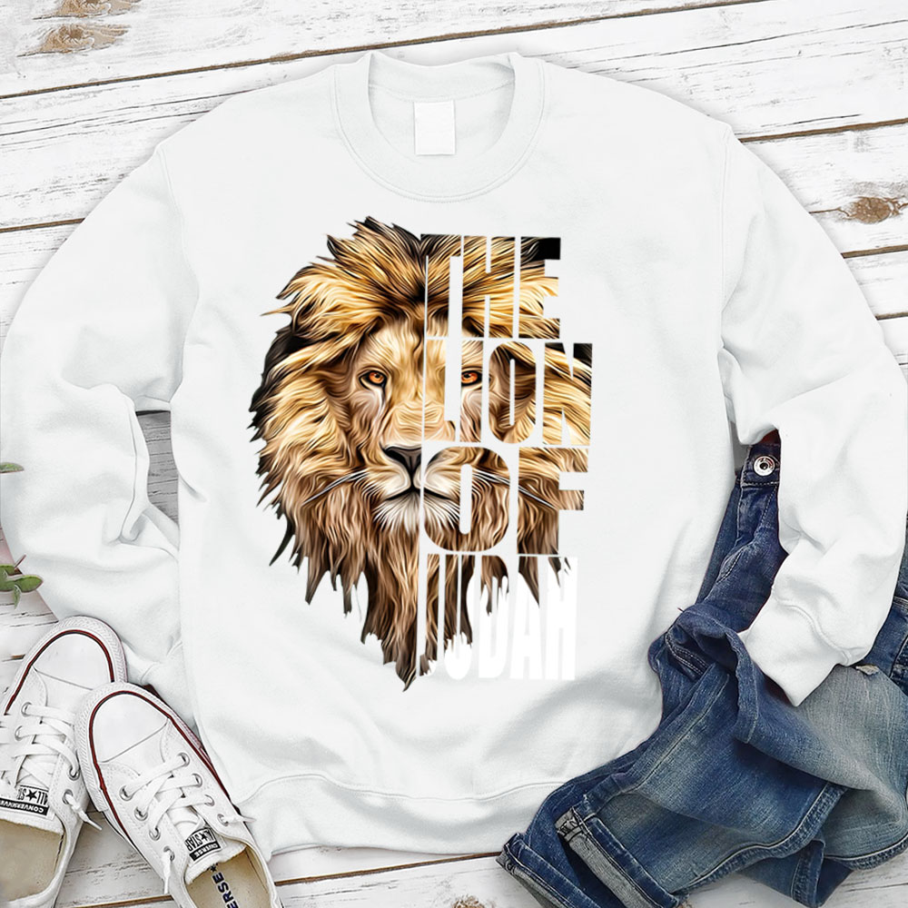The Lion of Judah Christian Sweatshirt 