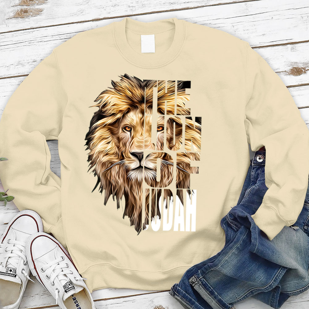The Lion of Judah Christian Sweatshirt 