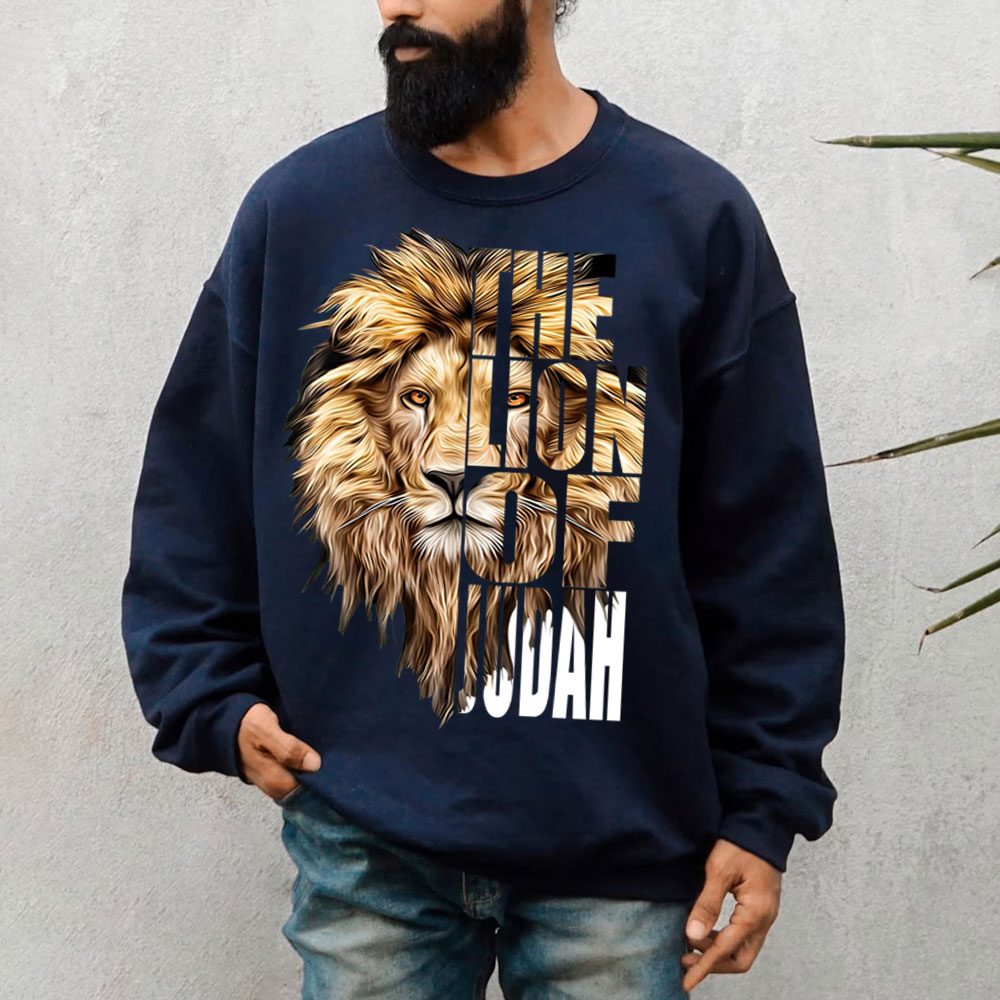 The Lion of Judah Christian Sweatshirt 