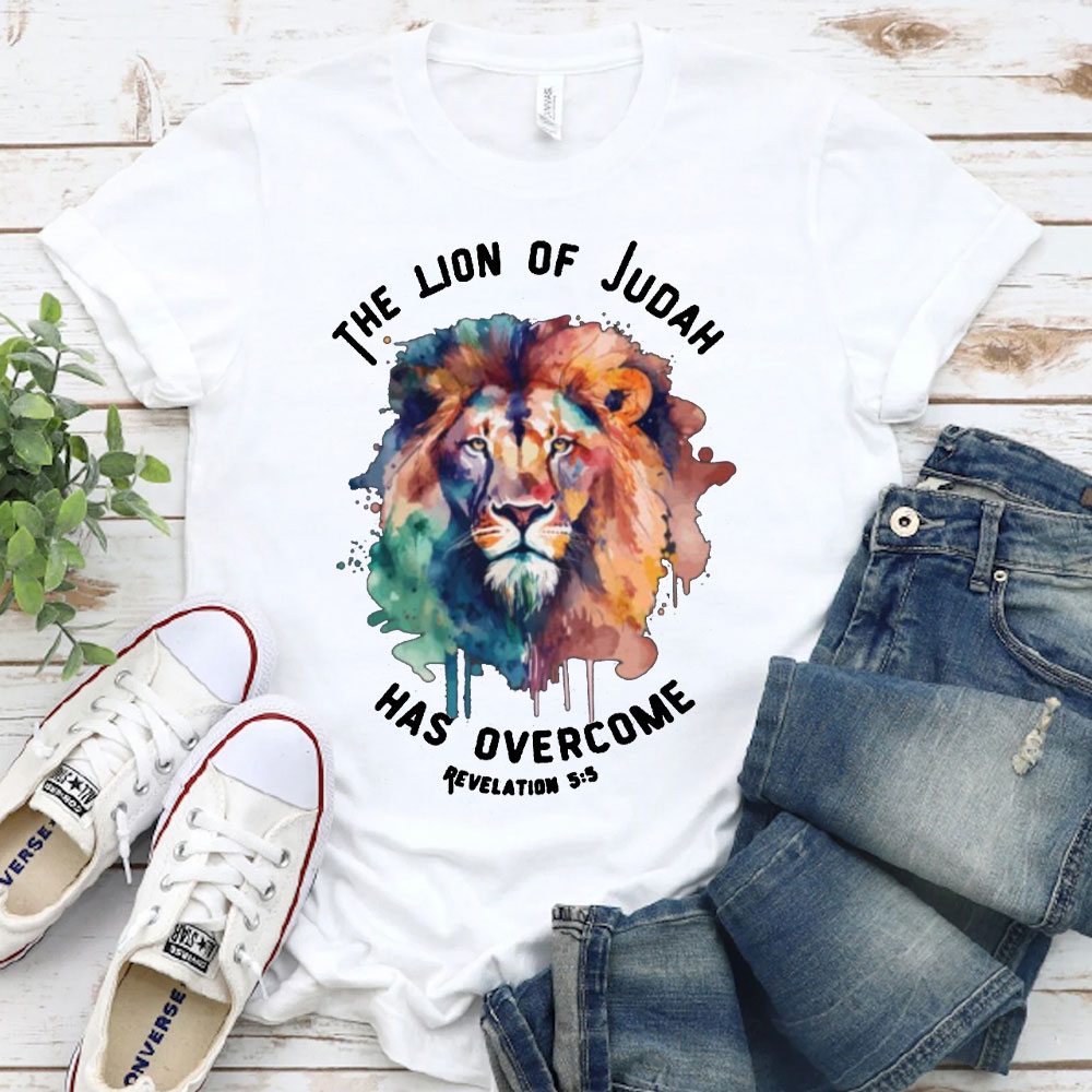 The Lion of Judah Christian T Shirt