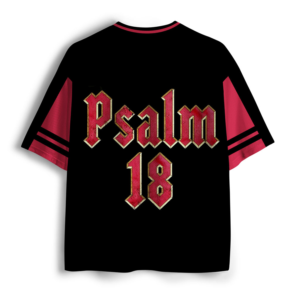 The Lord Is My Rock Christian Mesh Jersey