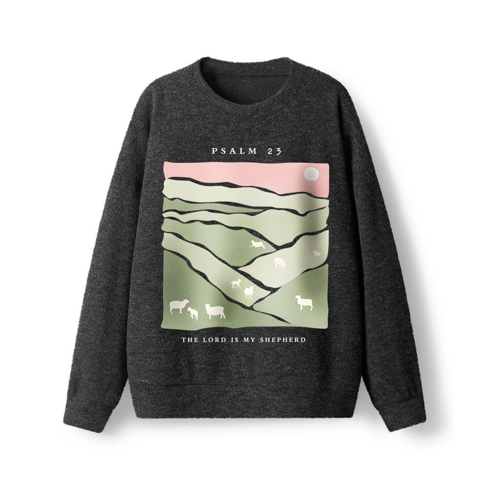 The Lord Is  My Shepherd Christian Lightweight Sweater