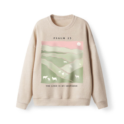 The Lord Is  My Shepherd Christian Lightweight Sweater