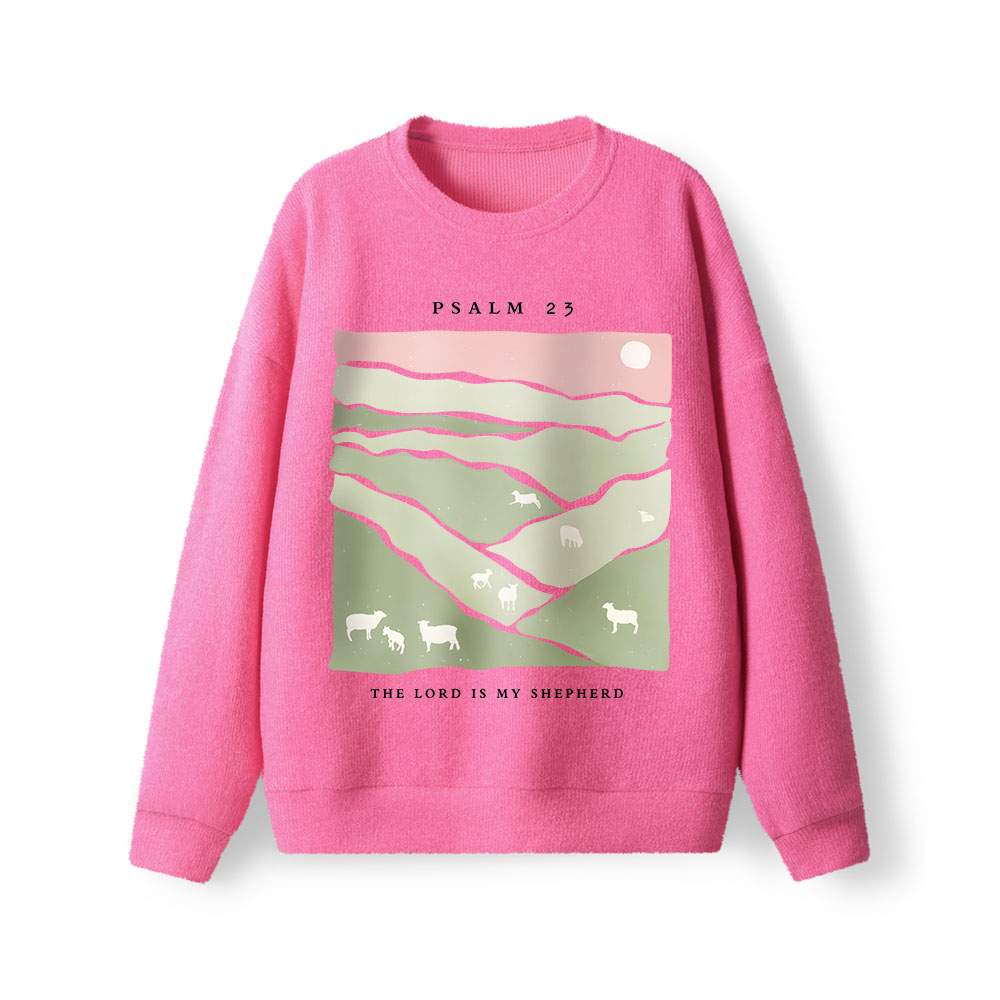 The Lord Is  My Shepherd Christian Lightweight Sweater