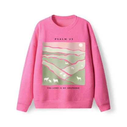 The Lord Is  My Shepherd Christian Lightweight Sweater