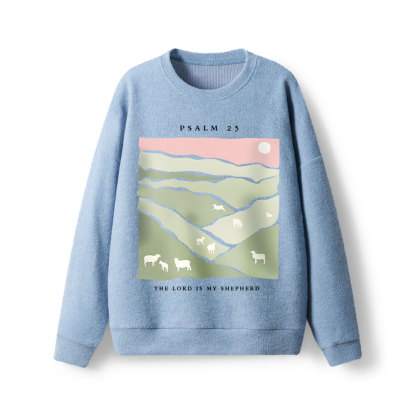 The Lord Is  My Shepherd Christian Lightweight Sweater