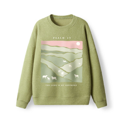 The Lord Is  My Shepherd Christian Lightweight Sweater