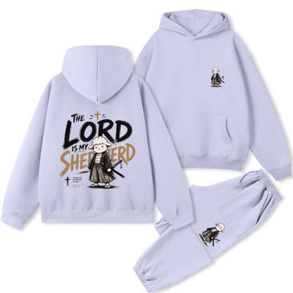 The Lord Is My Shepherd Christian Premium Fleece Hoodie Set