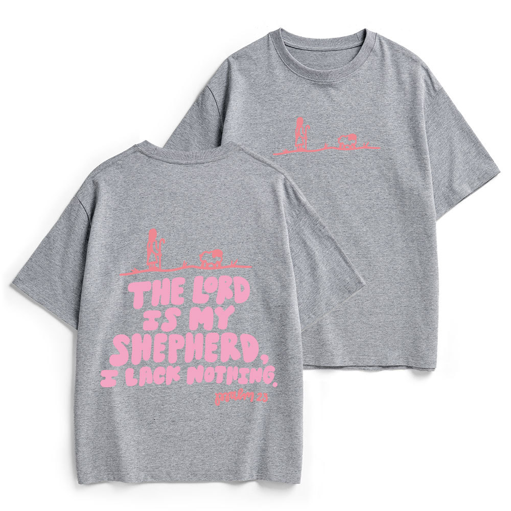 The Lord Is My Shepherd Christian Heavy Cotton T-Shirt