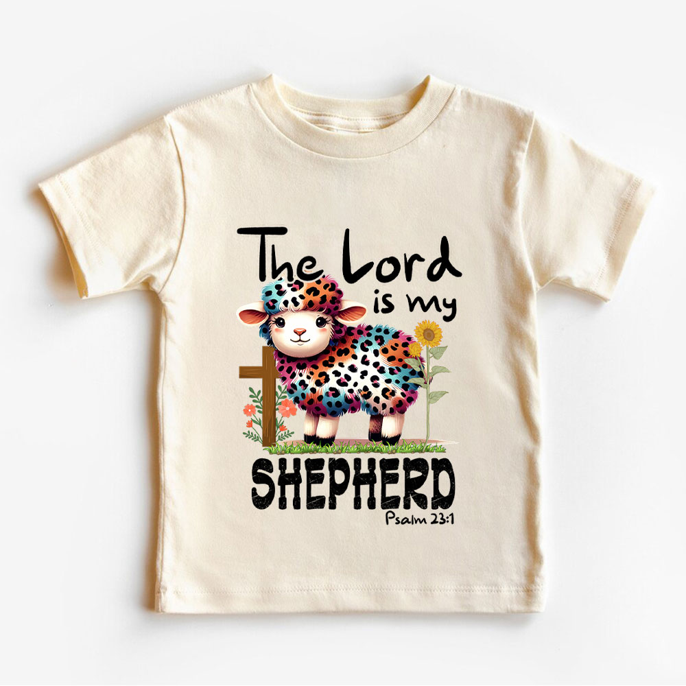 The Lord Is My Shepherd Christian Kid T-Shirt