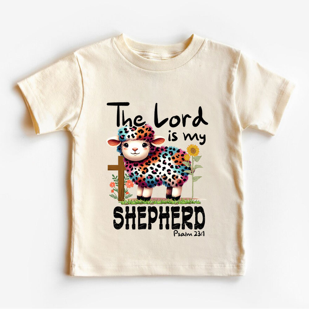 The Lord Is My Shepherd Christian Kid T-Shirt
