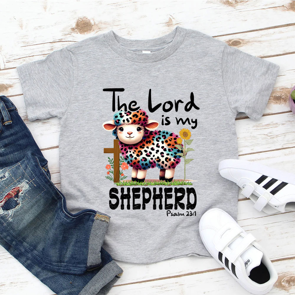 The Lord Is My Shepherd Christian Kid T-Shirt