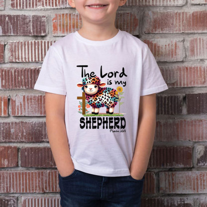The Lord Is My Shepherd Christian Kid T-Shirt