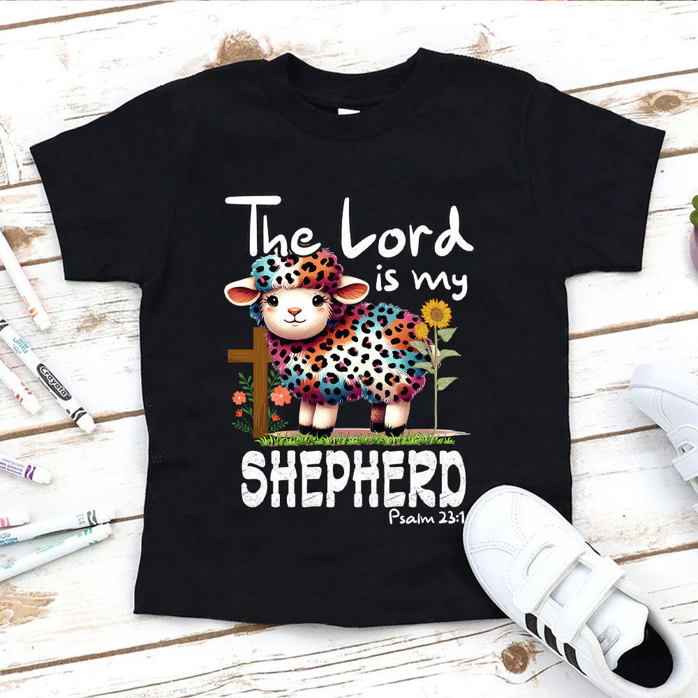 The Lord Is My Shepherd Christian Kid T-Shirt