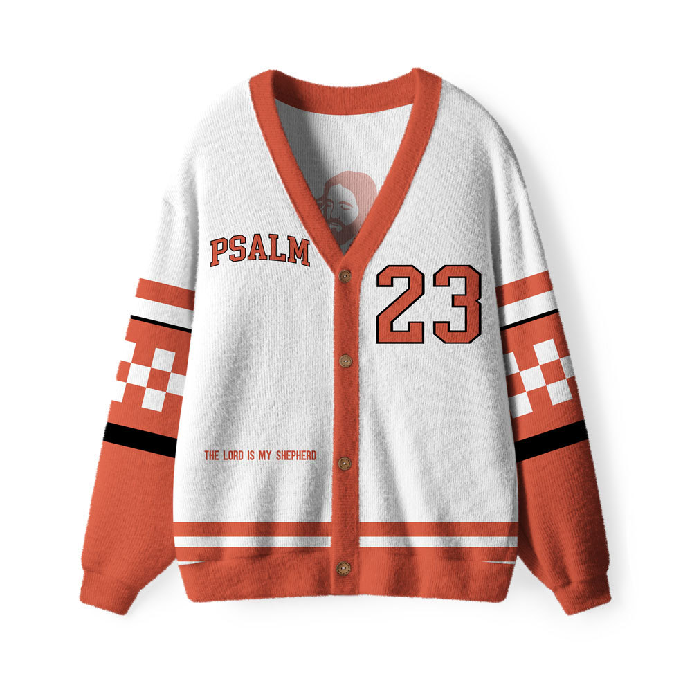 The Lord Is My Shepherd Christian Lightweight Cardigan