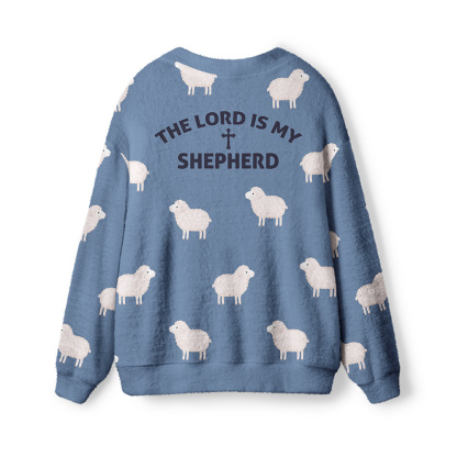 The Lord Is My Shepherd Christian Lightweight Cardigan