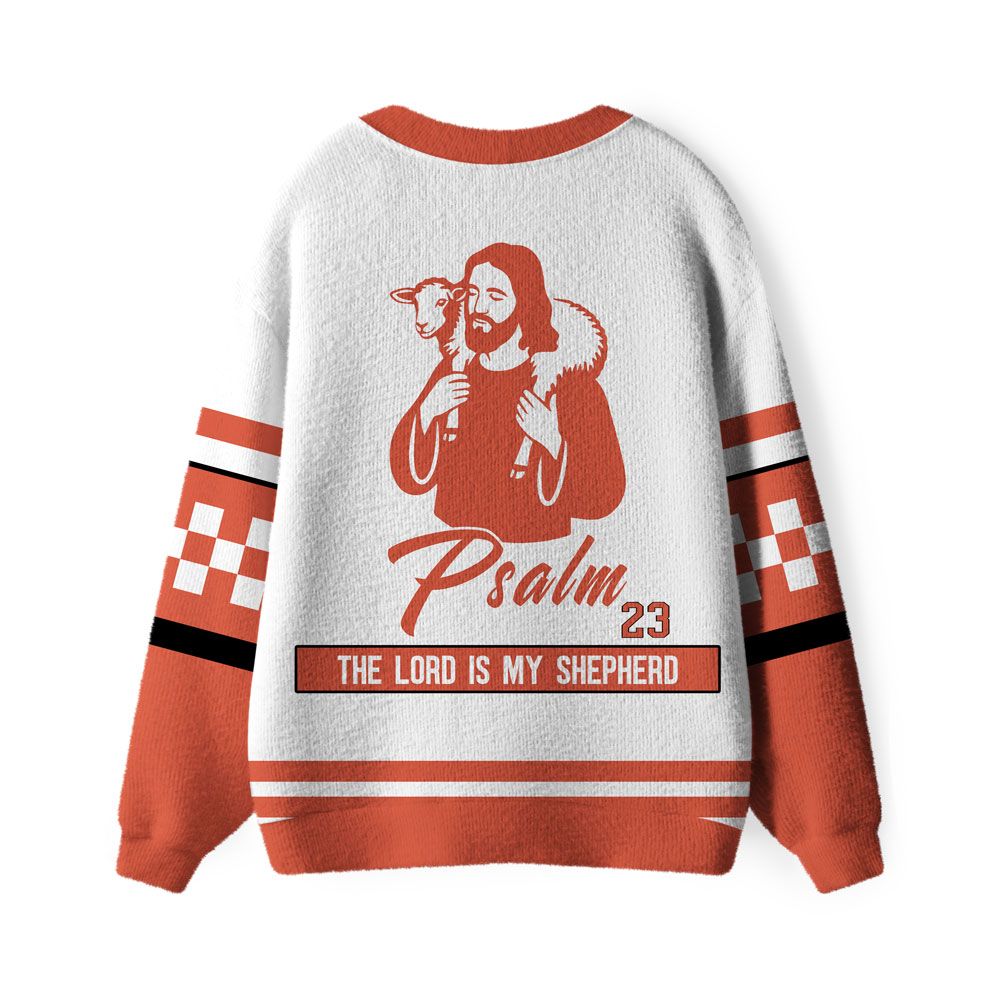 The Lord Is My Shepherd Christian Lightweight Cardigan