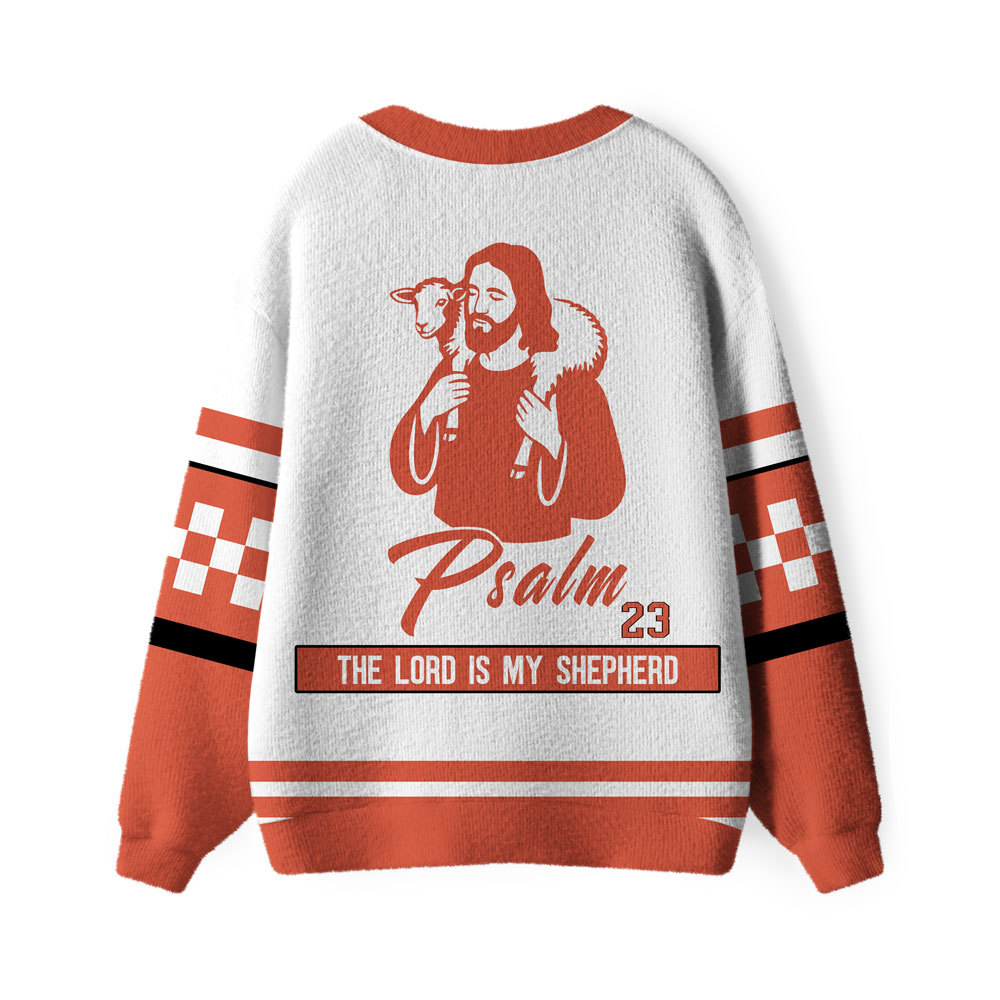 The Lord Is My Shepherd Christian Lightweight Cardigan