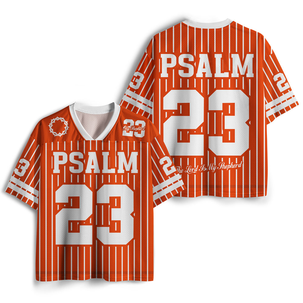 The Lord Is My Shepherd Christian Mesh Jersey
