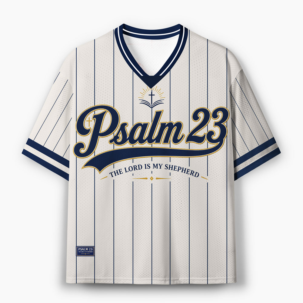 The Lord Is My Shepherd Christian Mesh Jersey  