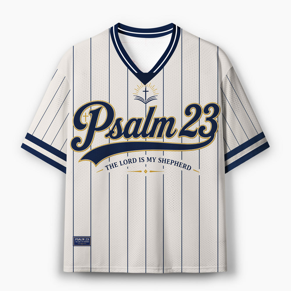 The Lord Is My Shepherd Christian Mesh Jersey  
