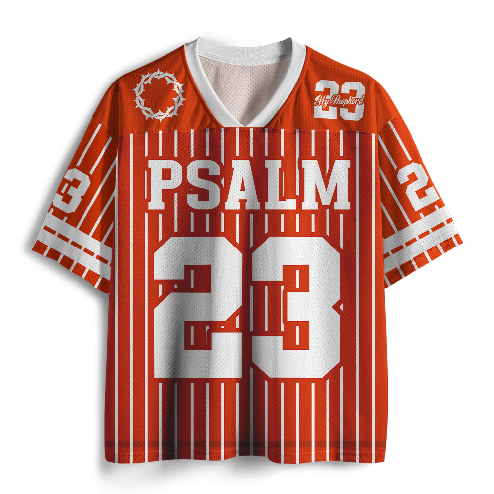 The Lord Is My Shepherd Christian Mesh Jersey
