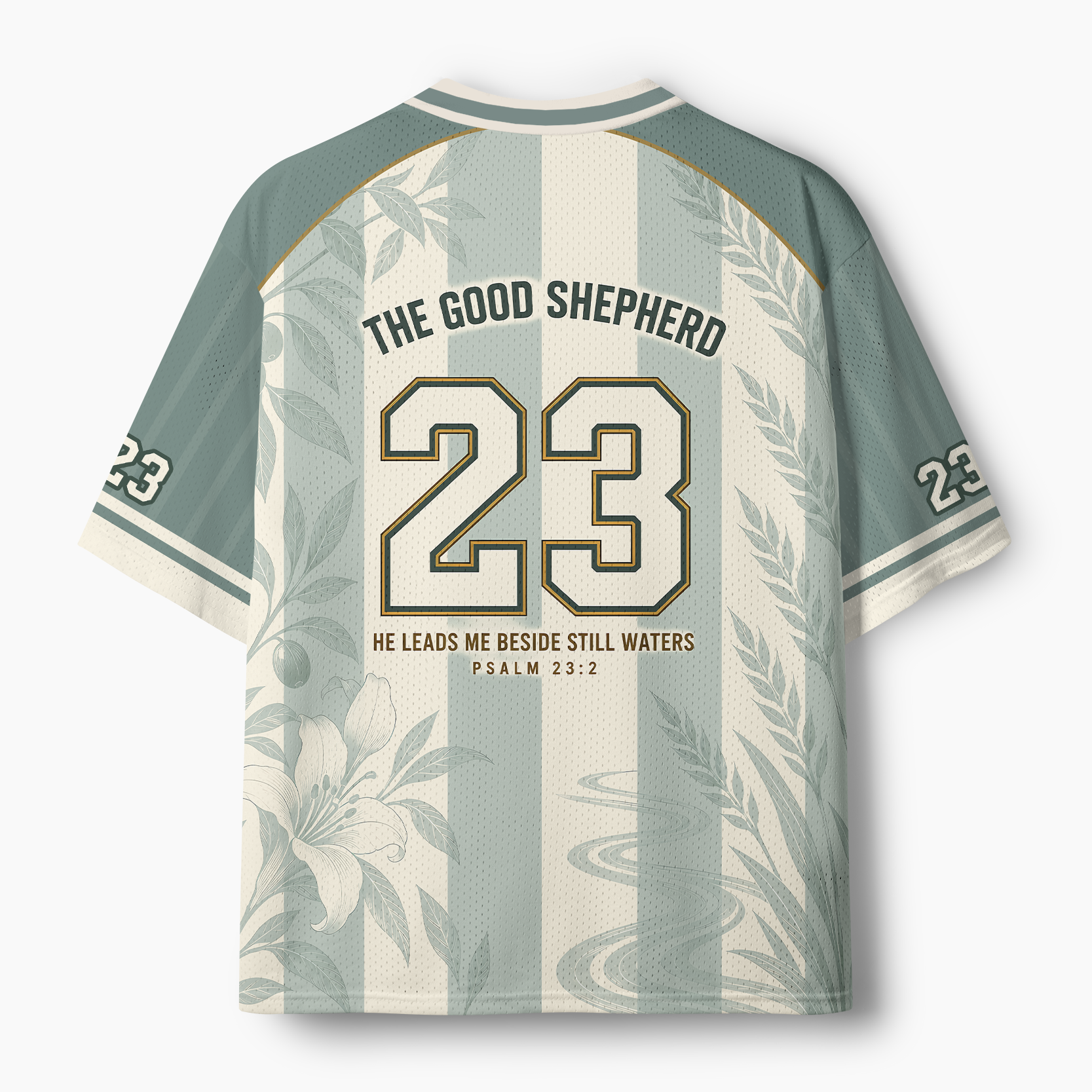 The Lord Is My Shepherd Christian Mesh Jersey  
