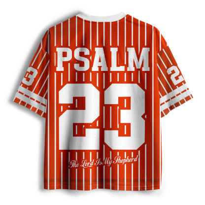 The Lord Is My Shepherd Christian Mesh Jersey