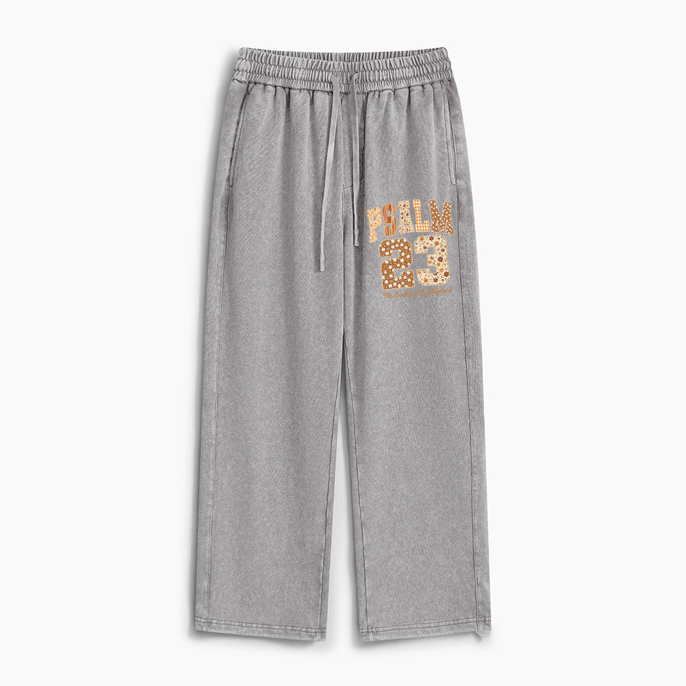The Lord Is My Shepherd Christian Washed Sweatpants