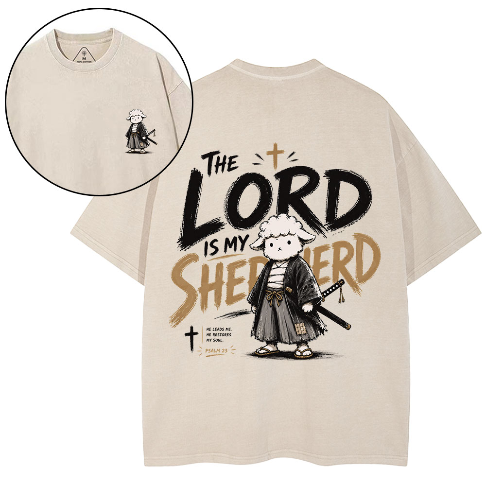 Blessed Is The Nation Whose God Is The Lord Christian Washed T-Shirt Sale - GuidingCross