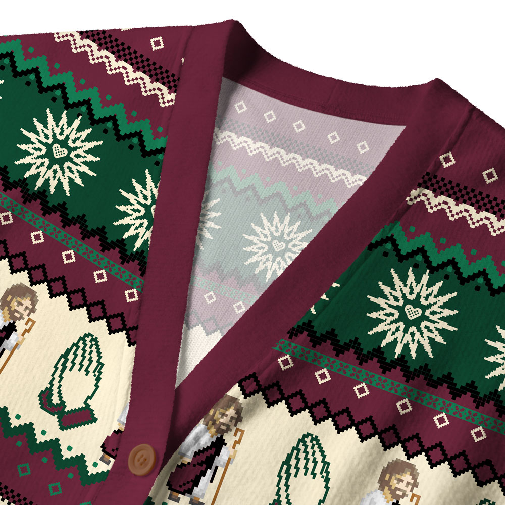 The Lord Is My Shepherd Furry Christian Lightweight Cardigan