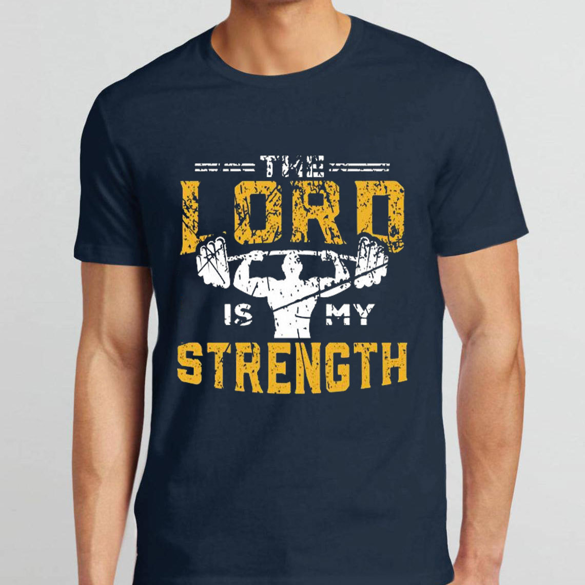 The Lord Is My Strength Christian T-Shirt