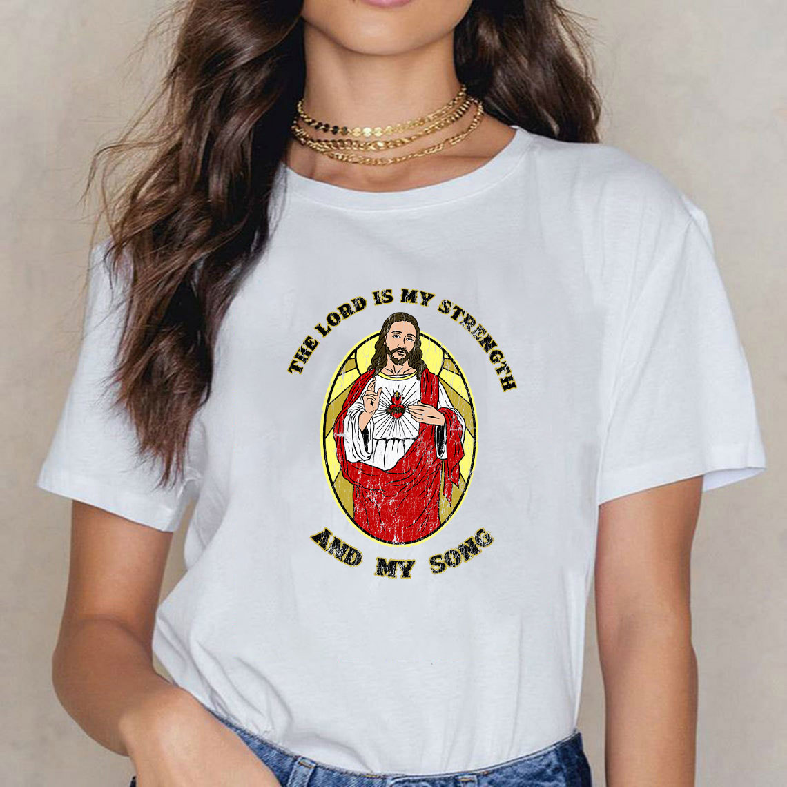 The Lord Is My Strength And My Song Christian T-Shirt