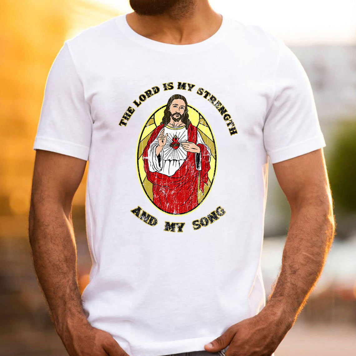 The Lord Is My Strength And My Song Christian T-Shirt