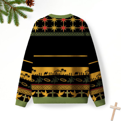 The Lord Of All Things Christian Lightweight Sweater