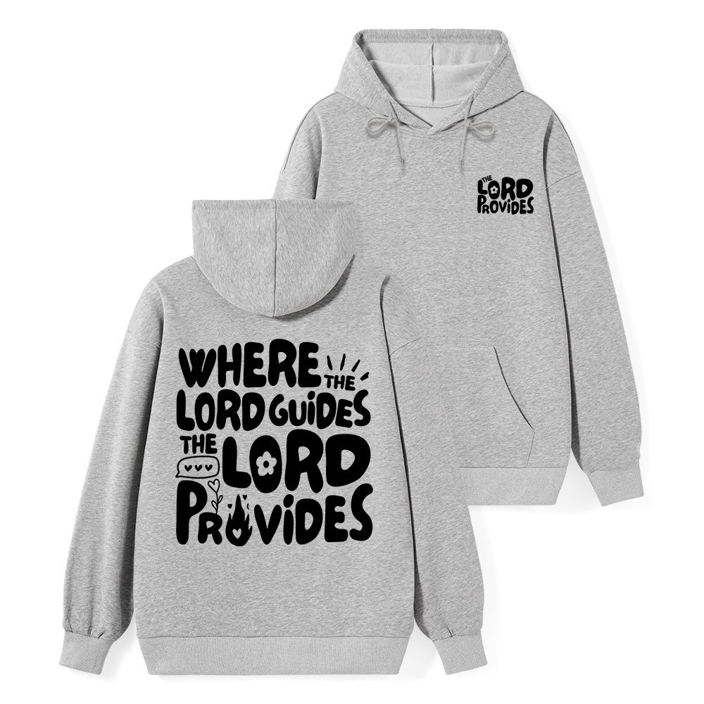 The Lord Provides Classic Christian Hoodie