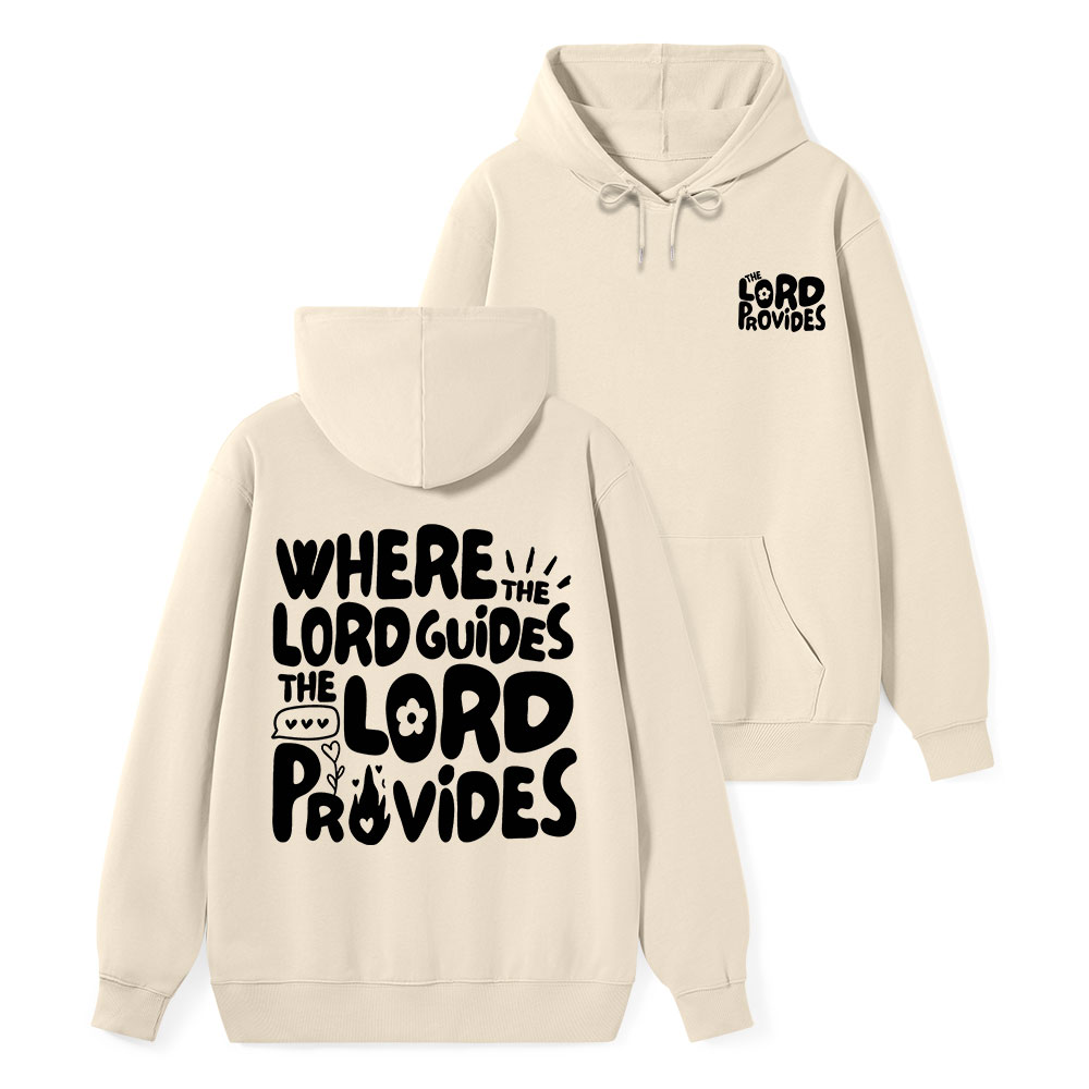 The Lord Provides Classic Christian Hoodie