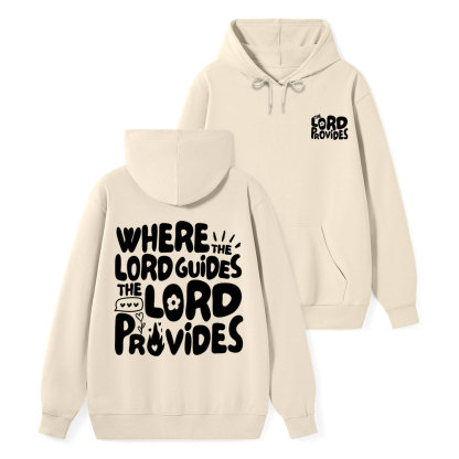 The Lord Provides Classic Christian Hoodie