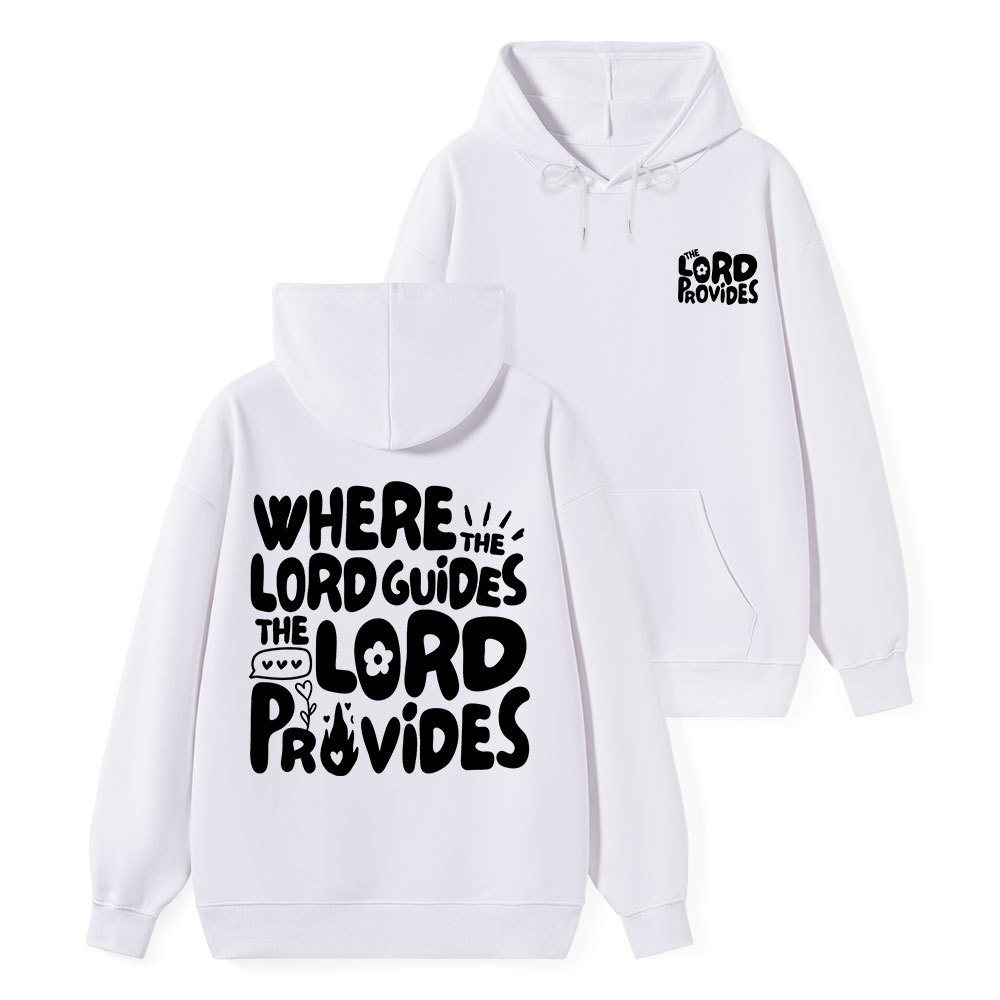 The Lord Provides Classic Christian Hoodie