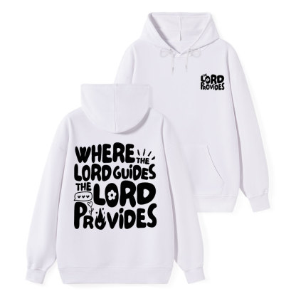 The Lord Provides Classic Christian Hoodie