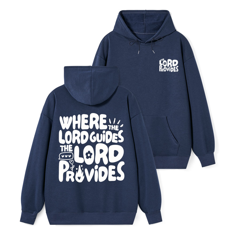 The Lord Provides Classic Christian Hoodie