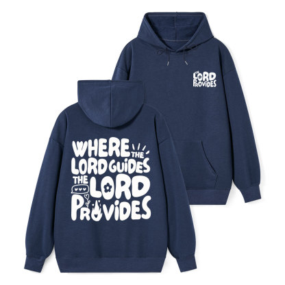 The Lord Provides Classic Christian Hoodie