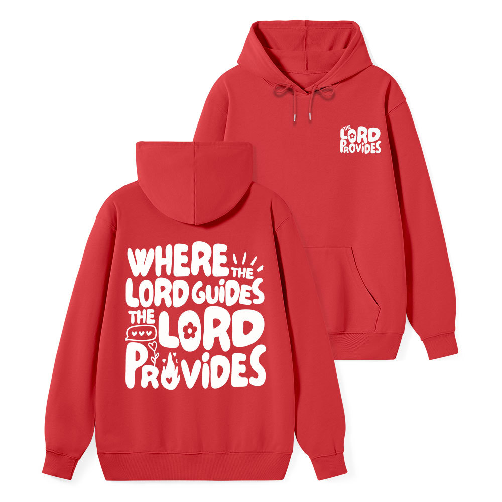 The Lord Provides Classic Christian Hoodie