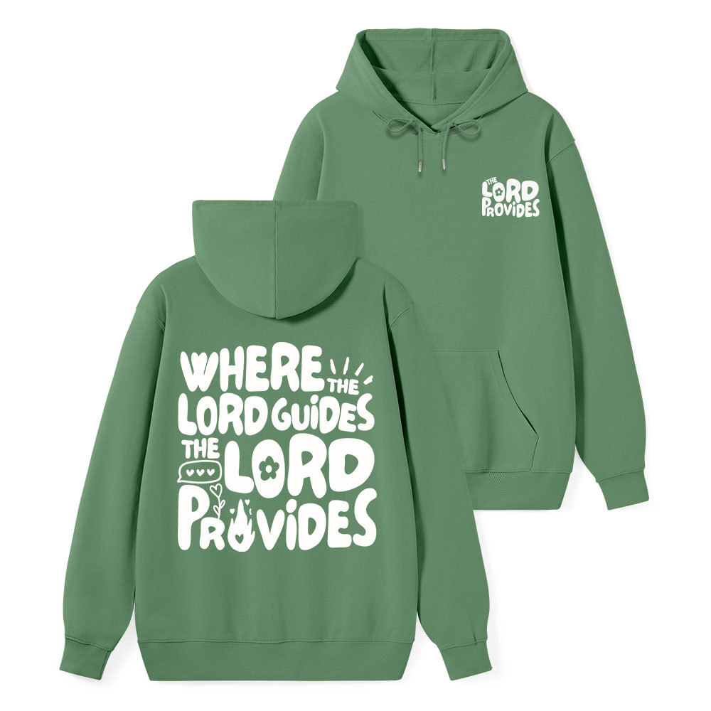 The Lord Provides Classic Christian Hoodie